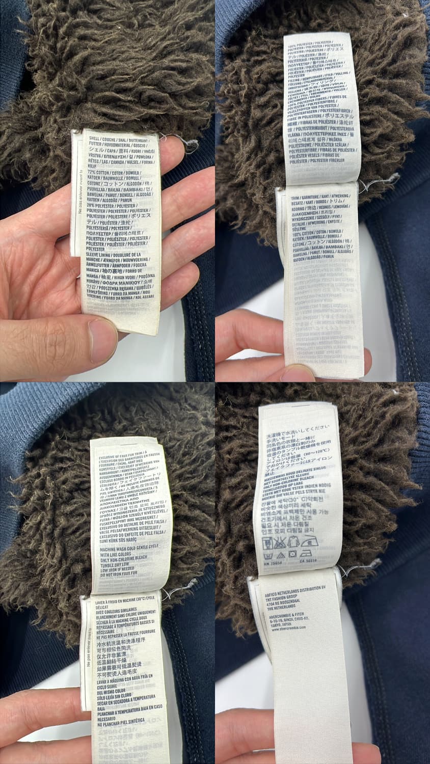 아베크롬비 울프 죠 후드집업 상품이미지5