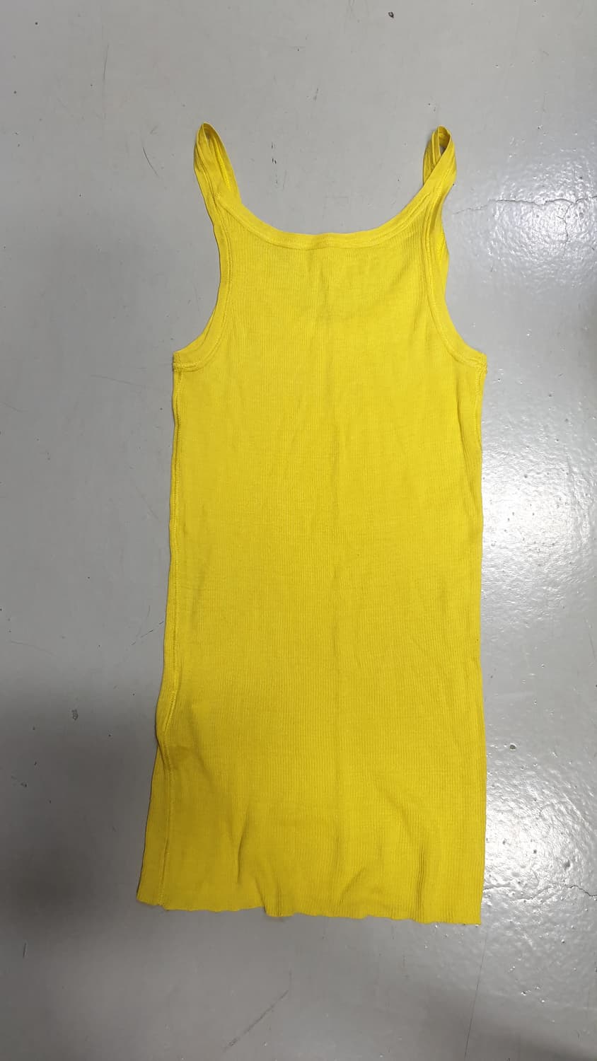 PATRIZIA PEPE 옐로우 런닝 탱크탑 상품이미지2