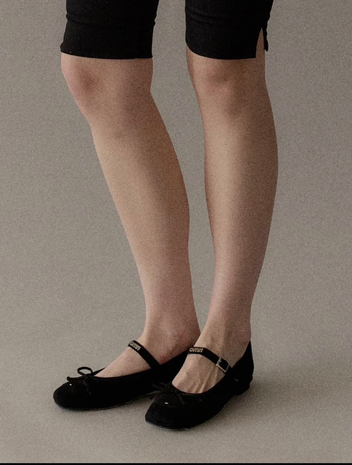옴니포턴트 flat shoes 블랙 230 스웨이드 발레슈즈  플랫슈즈 상품이미지2