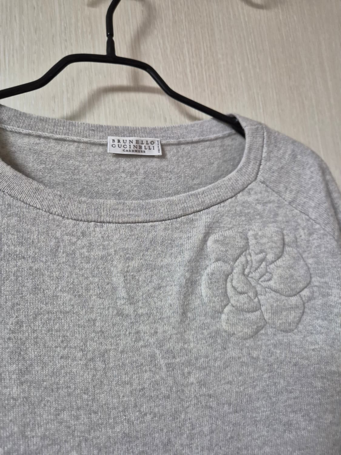 브루넬로 쿠치넬리 캐시미어100% 니트 스웨터 라지 상품이미지3