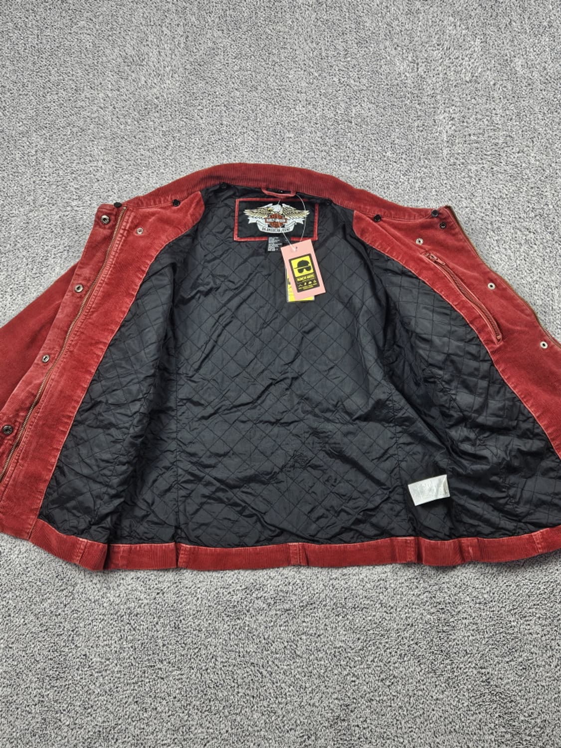 할리데이비슨 코듀로이 아플리케 커스텀 자켓 ( L ) / 10090 상품이미지10