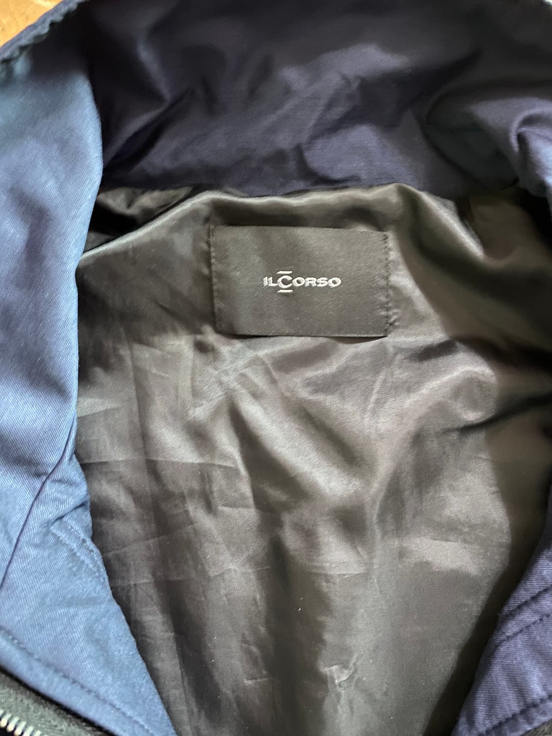 ILCORSO 남성 간절기 네이비 자켓 100 (105) 상품이미지2