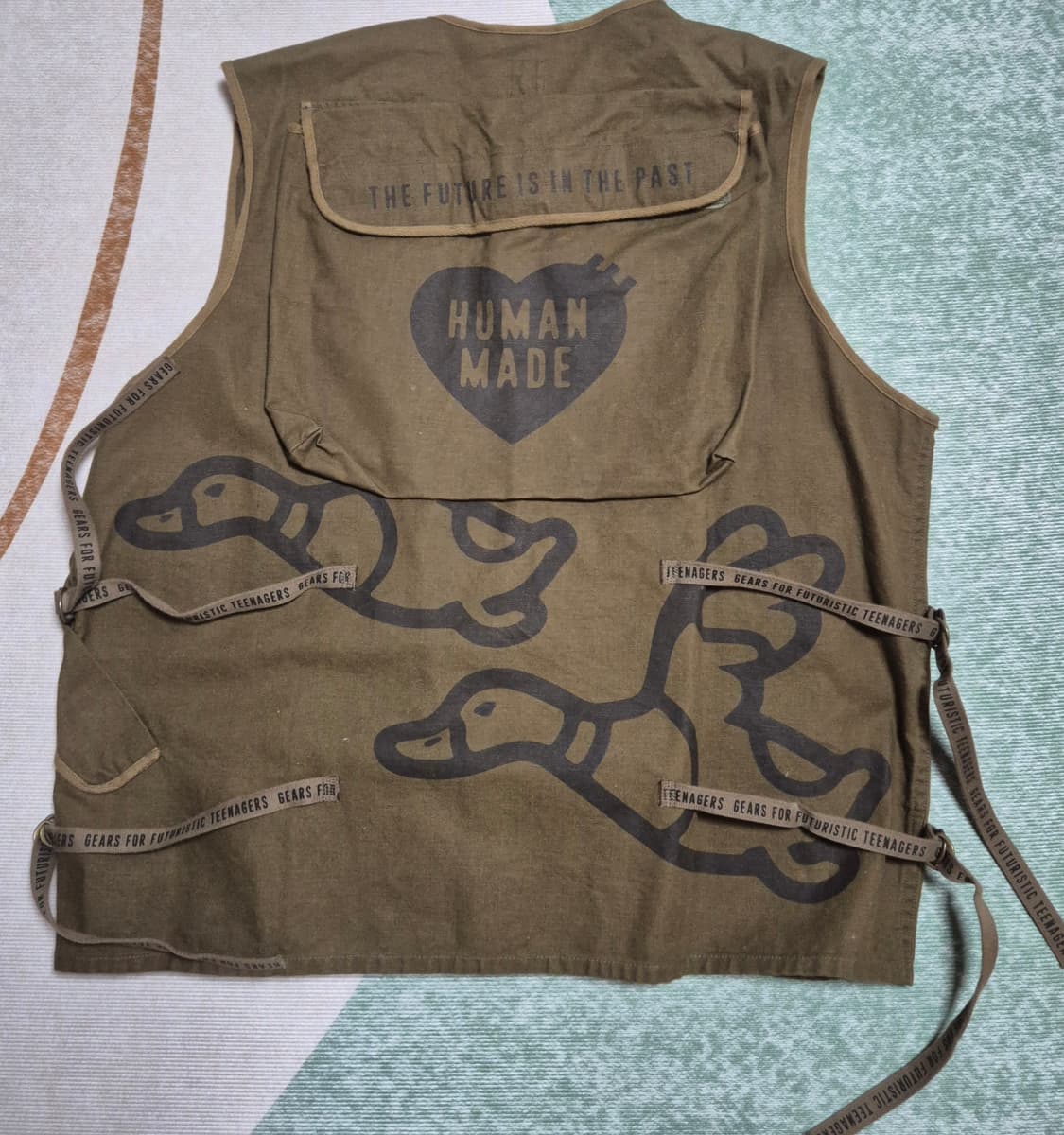 휴먼메이드 헌팅베스트 L  Human Made vest 상품이미지2