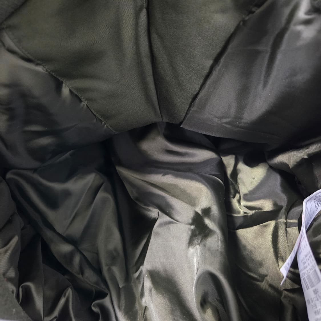 여 44 게스  A급 루즈핏 레오파드 후드 패딩 봄버자켓 상품이미지6