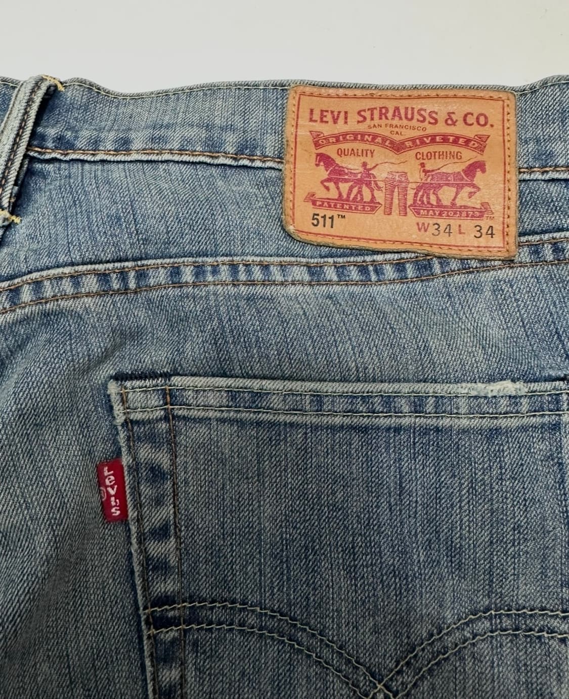 리바이스 511 청바지 데님 팬츠 상품이미지3