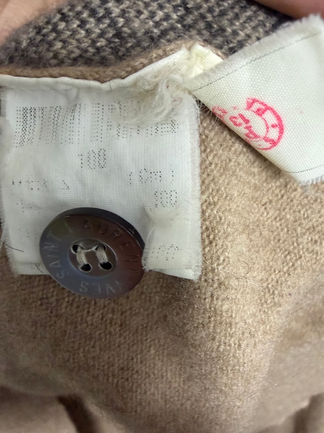 입생로랑 빈티지 가디건 상품이미지4