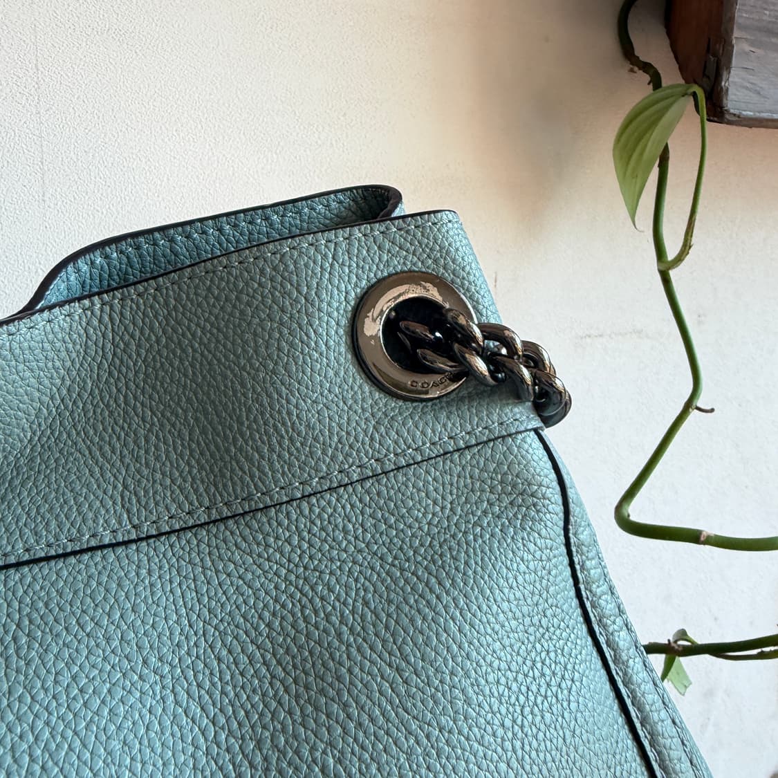 Coach vintage leather 3-way shoudler bag 상품이미지6