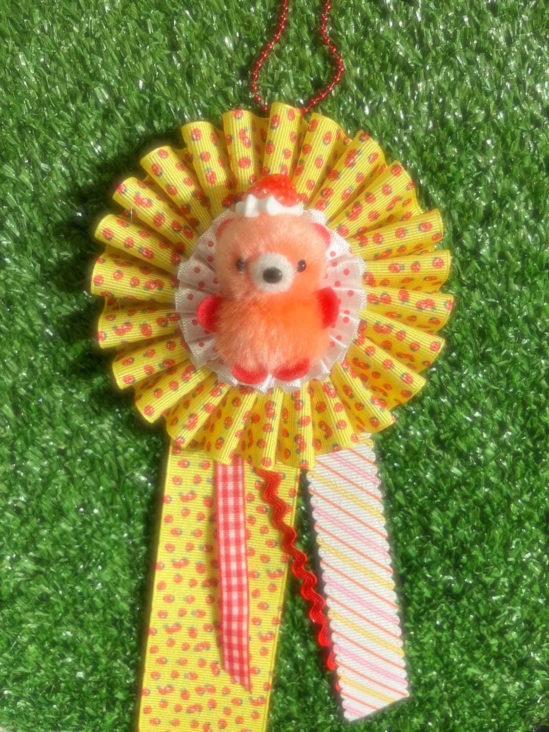 오렌지 곰돌이 로제트 🍊키링 상품이미지1