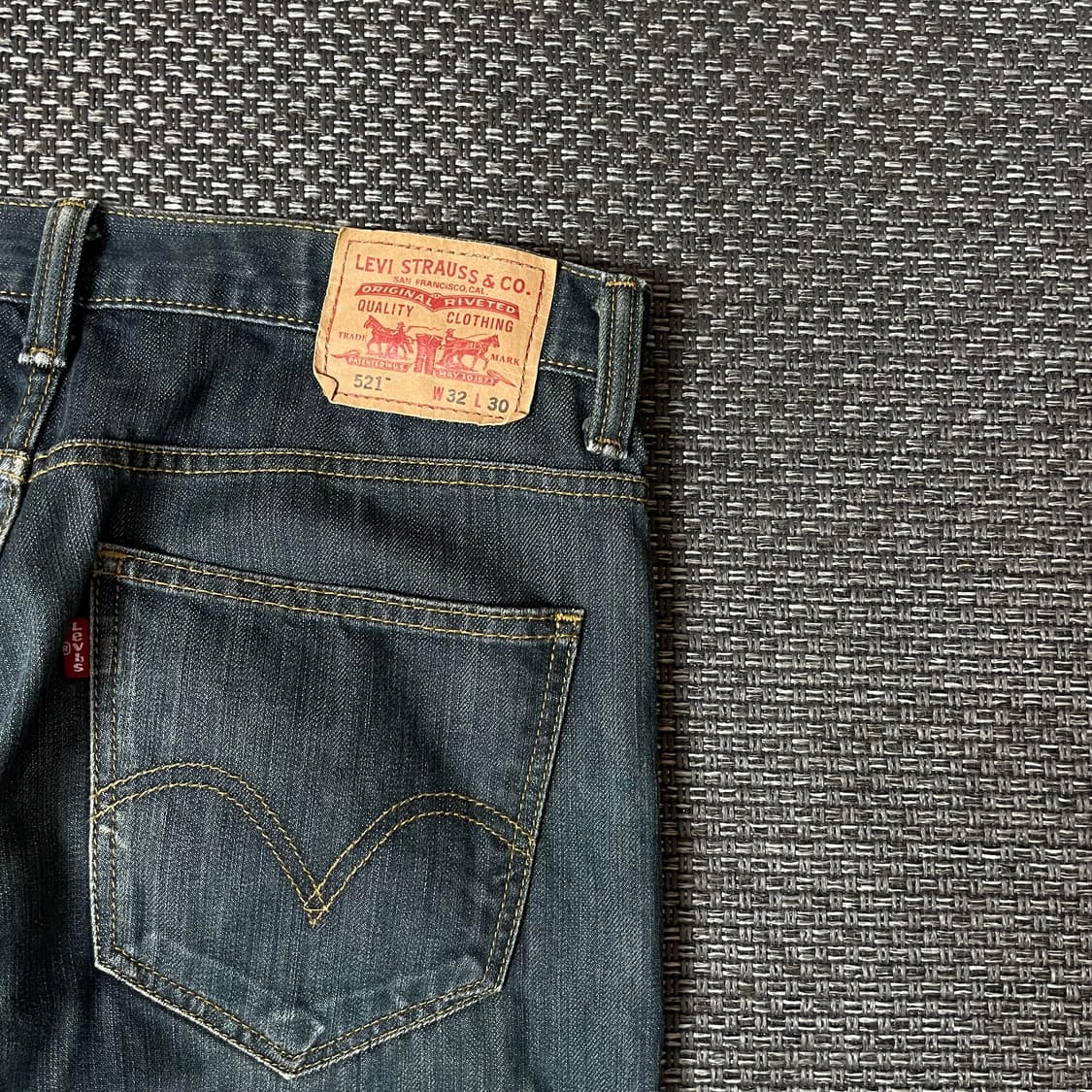 (32) 리바이스 521 중청 데님 팬츠 상품이미지4