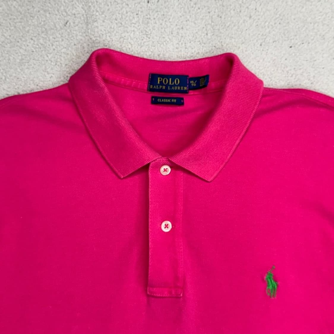 RALPH LAUREN PK 반팔티 핑크 XL/TG 상품이미지3