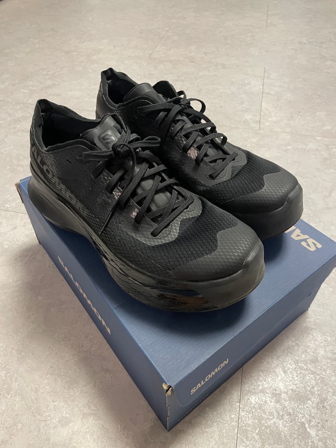 살로몬 x 꼼데가르송 판타즘 플랫폼 블랙 280 상품이미지1