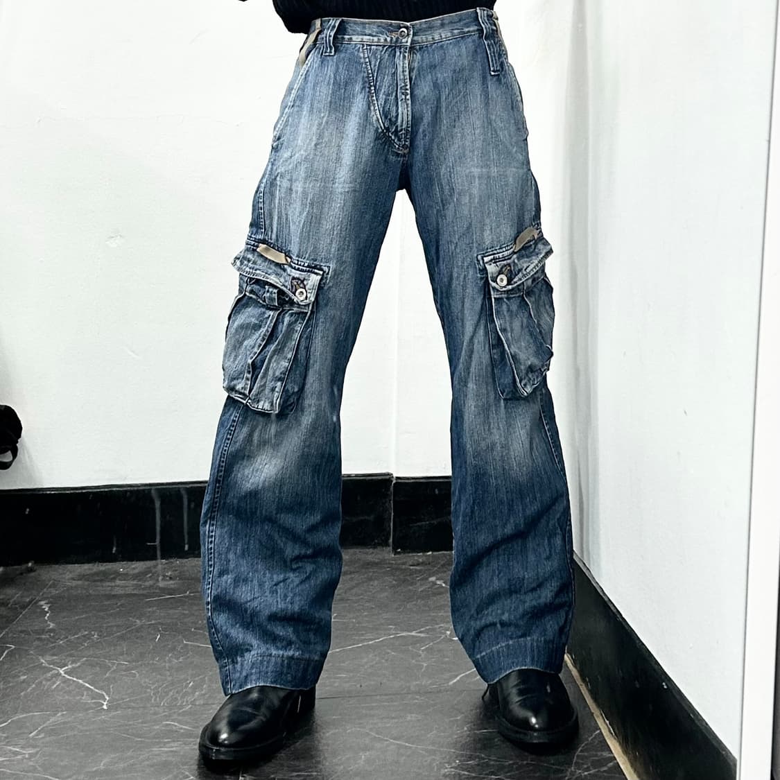 Energie 데님 카고 팬츠 상품이미지3