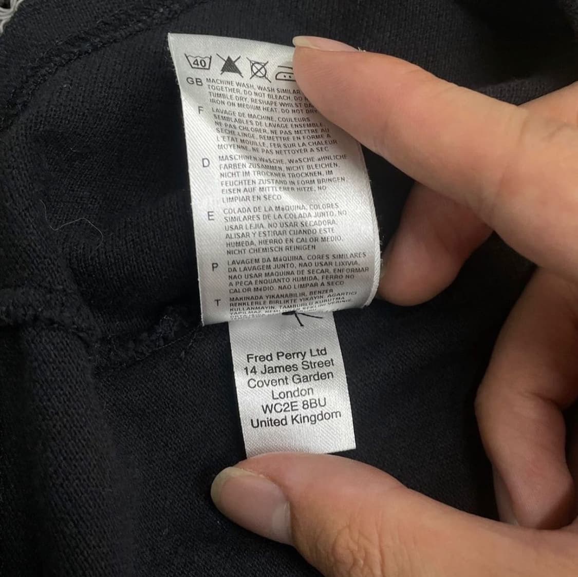 Fred Perry   프레드페리 신형 월계수 자수로고 상품이미지5