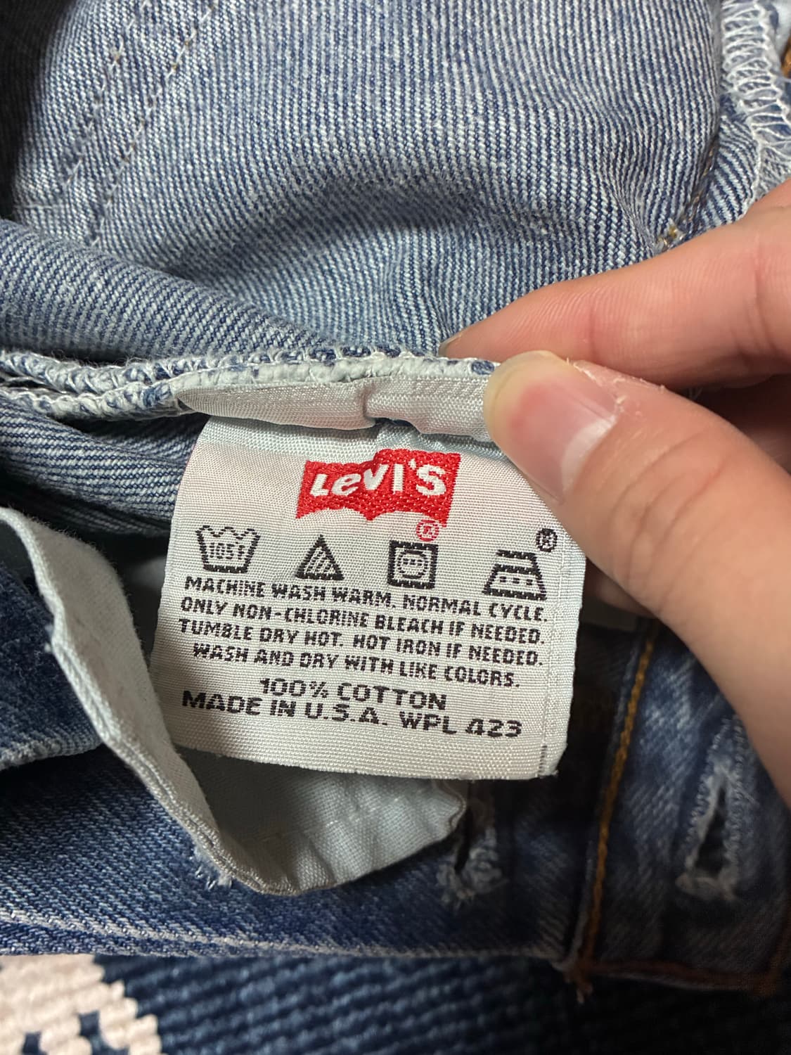 리바이스 501  90s usa 33X30 상품이미지7