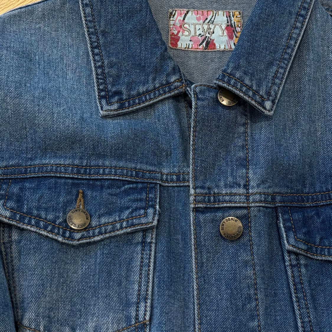 씨위 데님 청자켓  상품이미지2