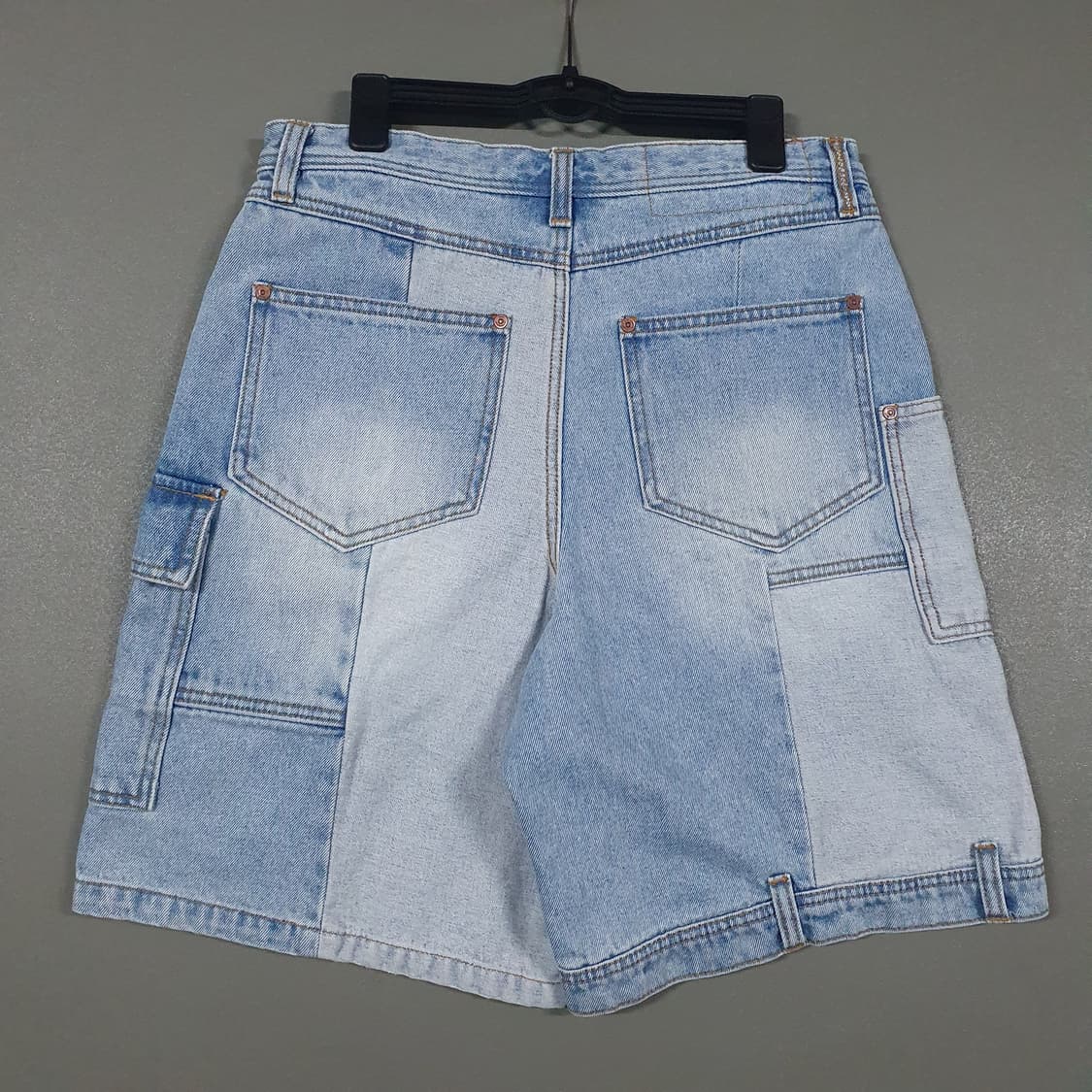 앤더슨벨 신형 패치워크 데님 쇼츠 하프팬츠 청바지 (30-31인치) 상품이미지9