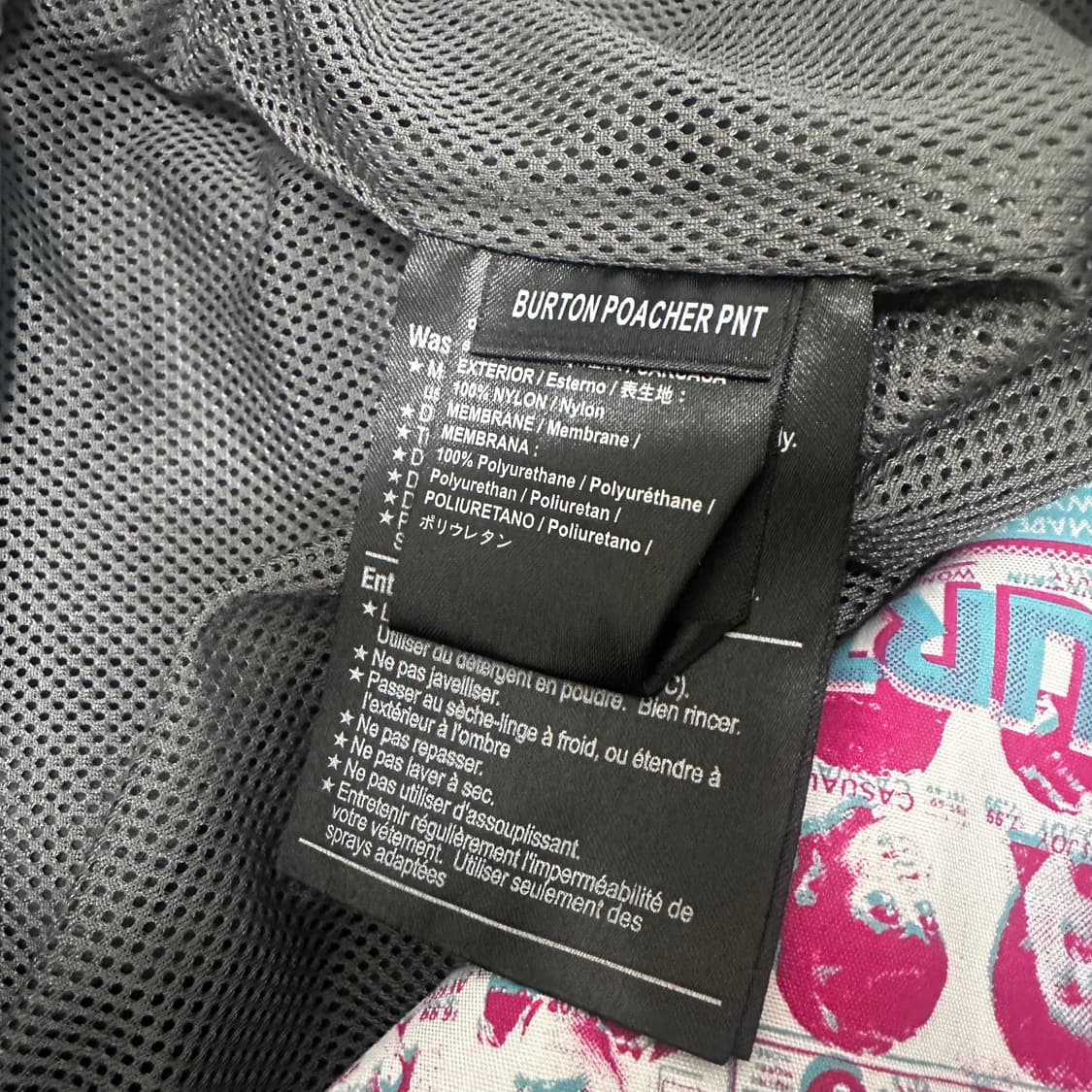 BURTON 버튼 스노우보드 스키복 바지 블랙 M 상품이미지8