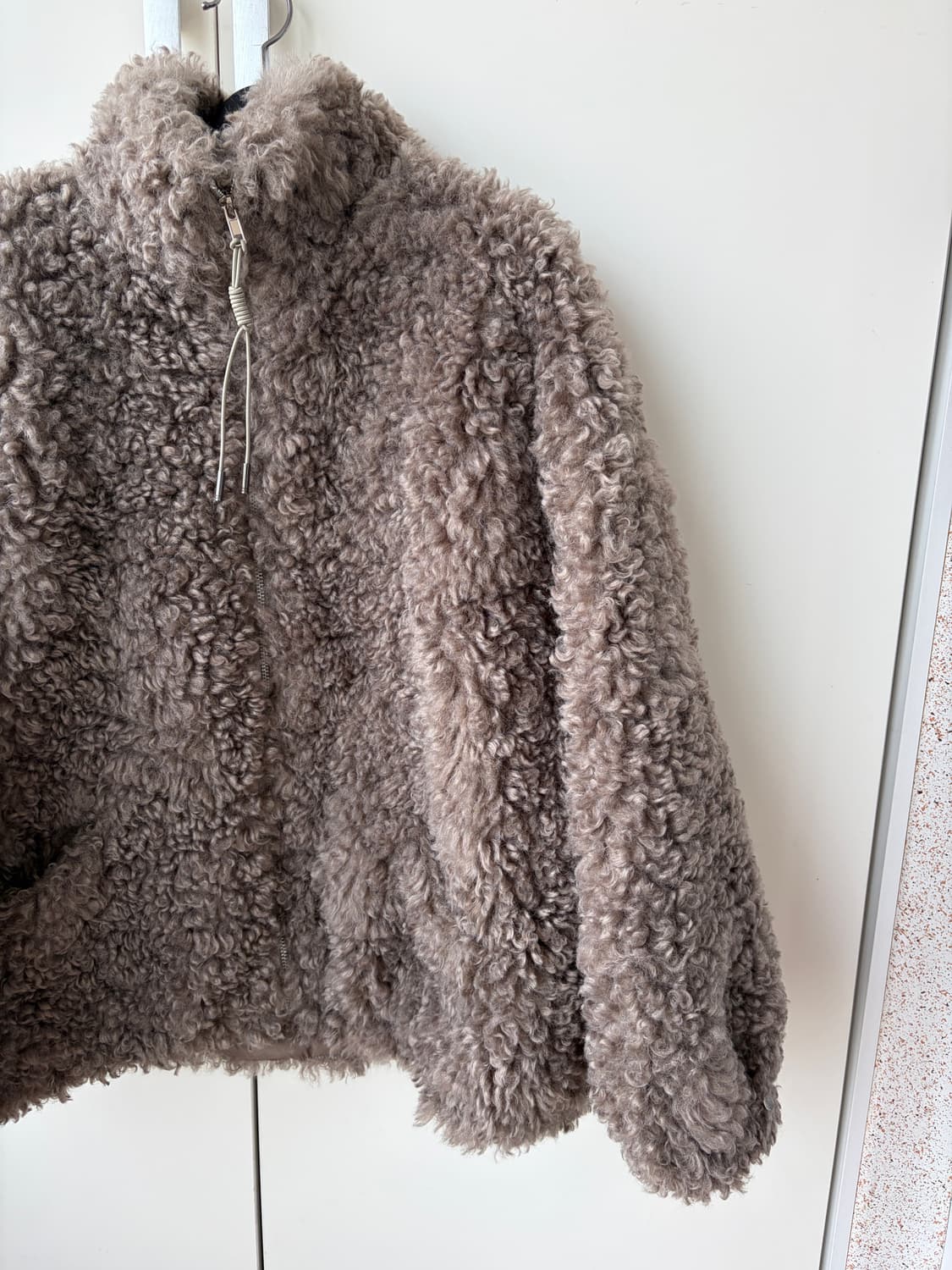 양털 하이넥 집업 상품이미지6