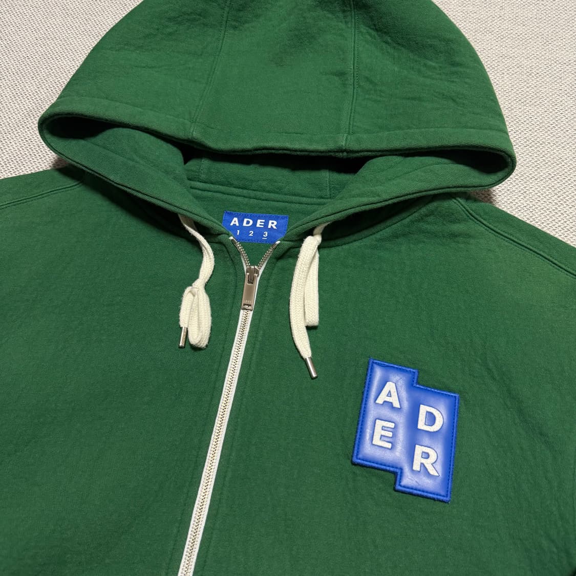 Ader Error 아더에러 17fw 그린 후드집업 상품이미지2