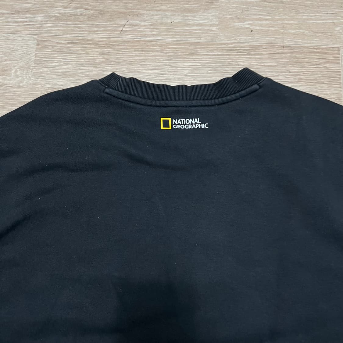 내셔널 지오그래픽 와펜 맨투맨 티셔츠 [블랙] 2XL/110 상품이미지6
