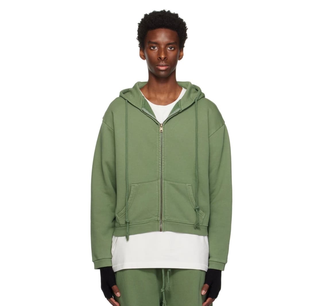 Erl 후드집업 그린 상품이미지4