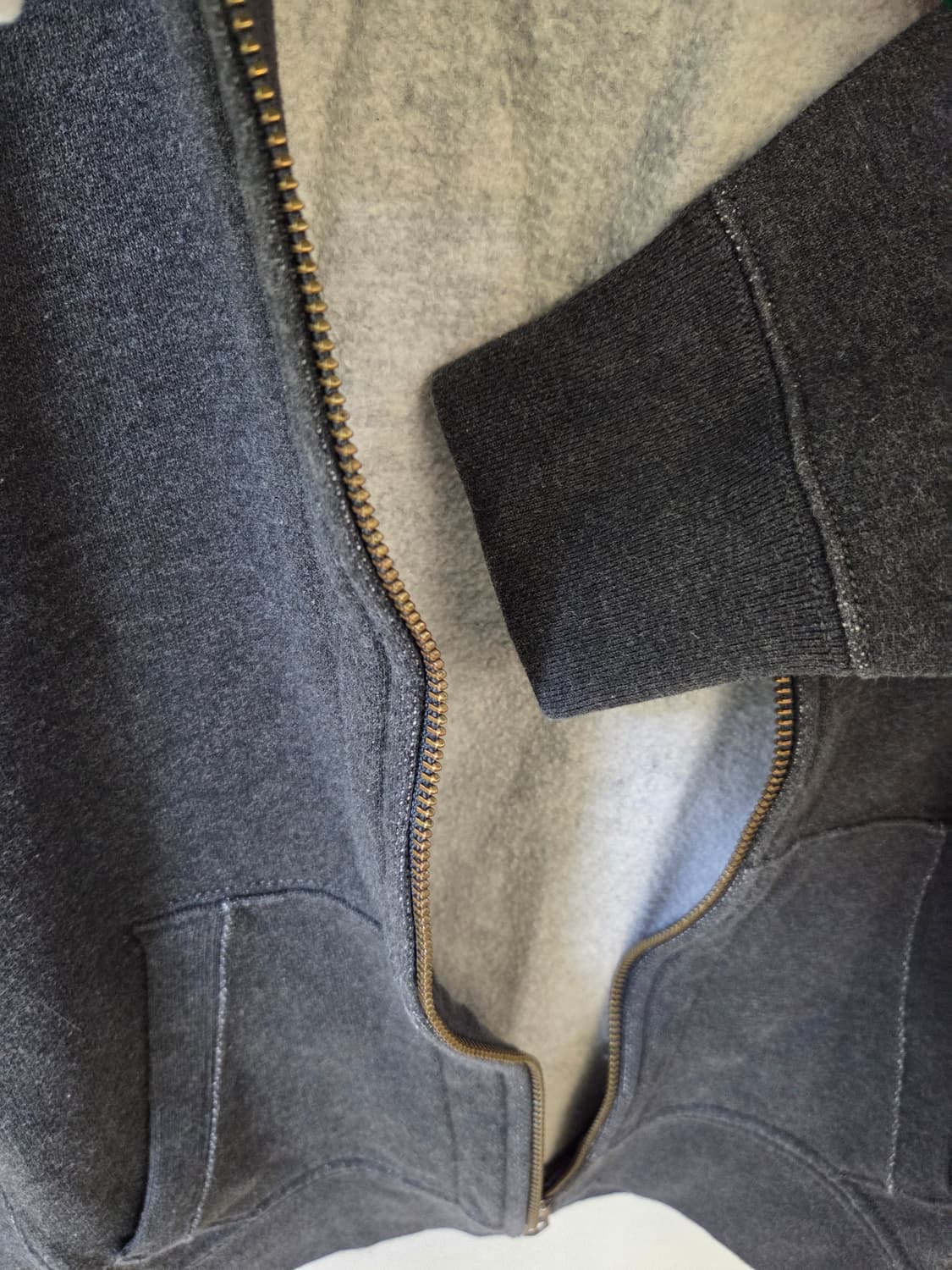 폴로 M 후드집업 안감 기모 상품이미지7