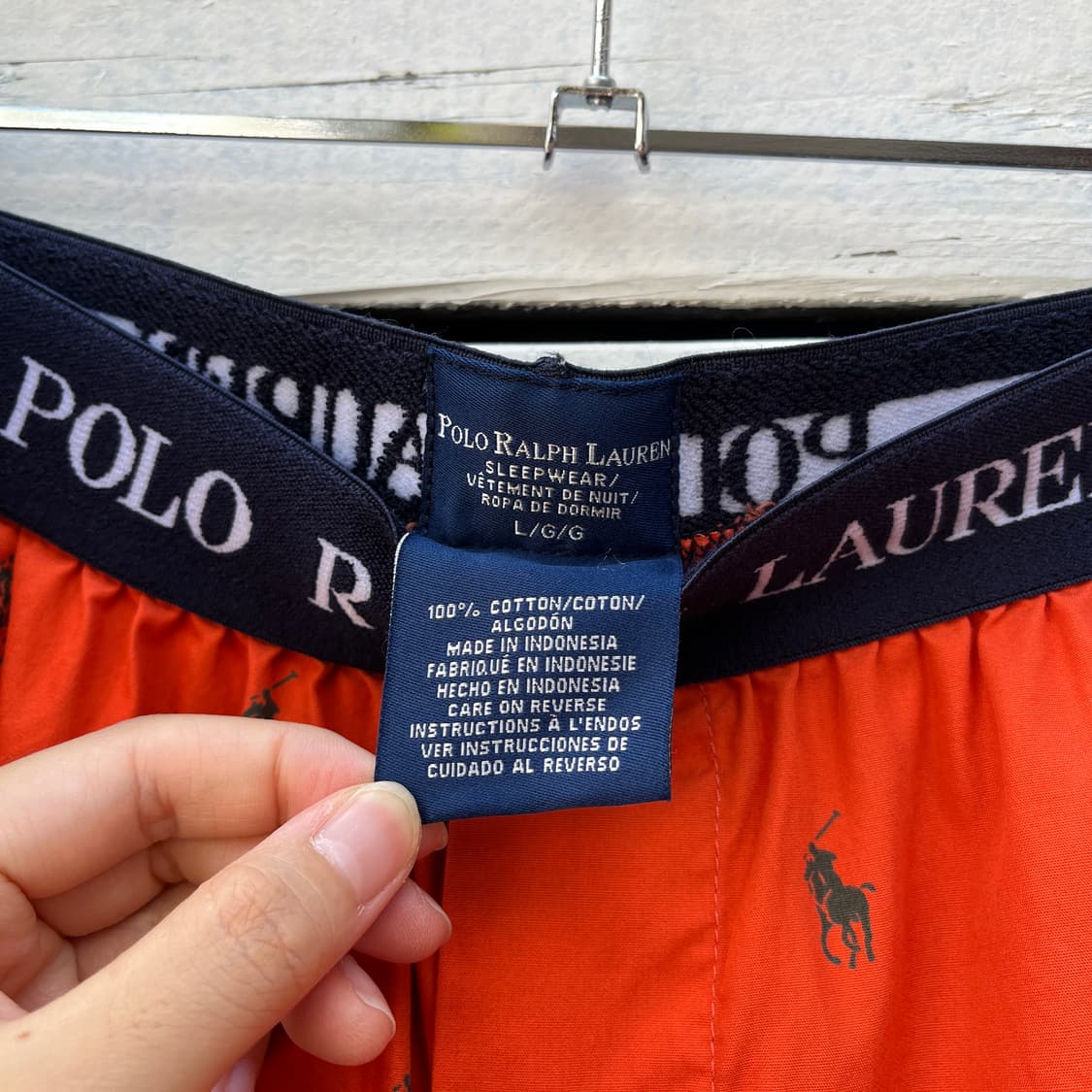 Polo 폴로 홈웨어 파자마 팬츠 상품이미지3