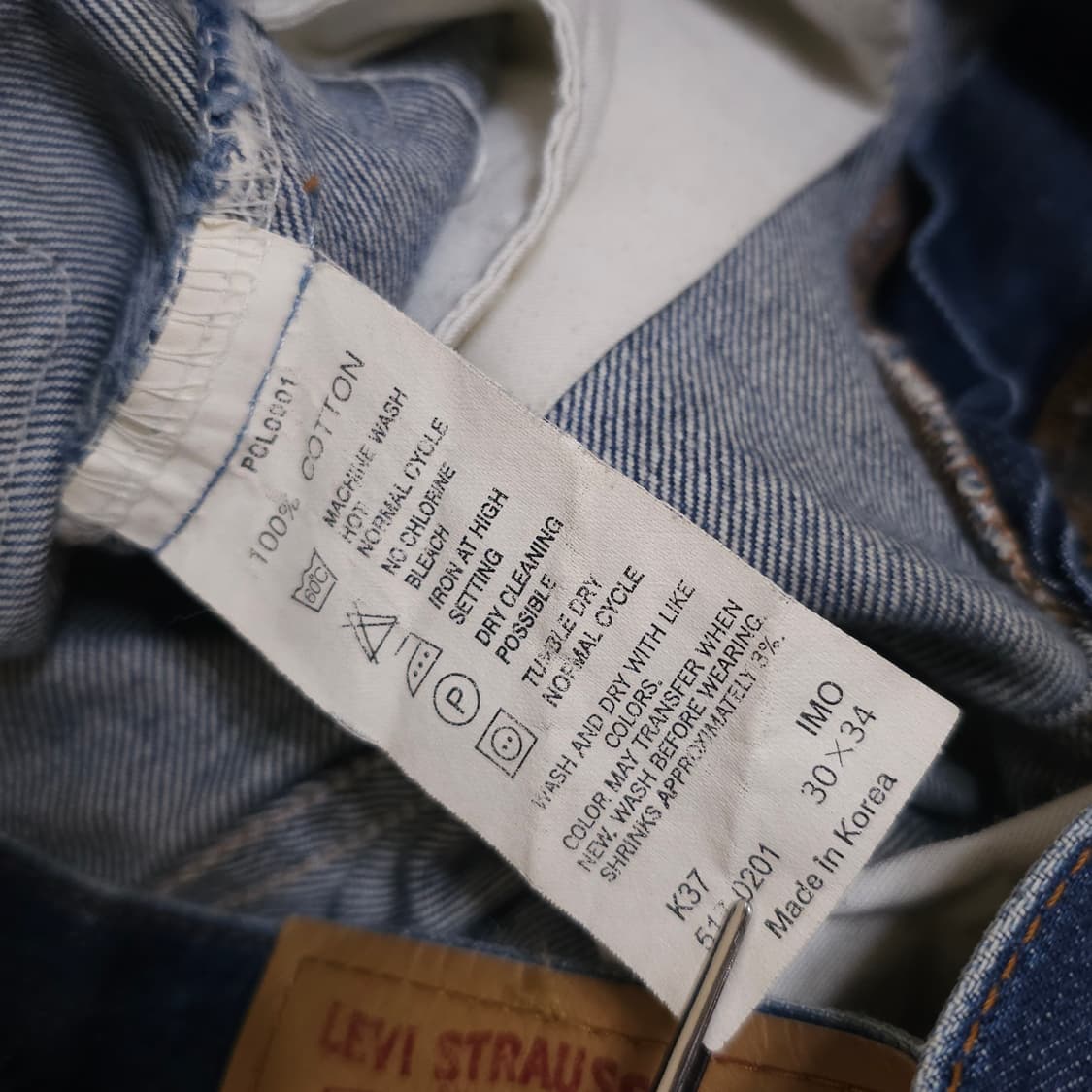 Levi's 517  부츠컷 데님 상품이미지3