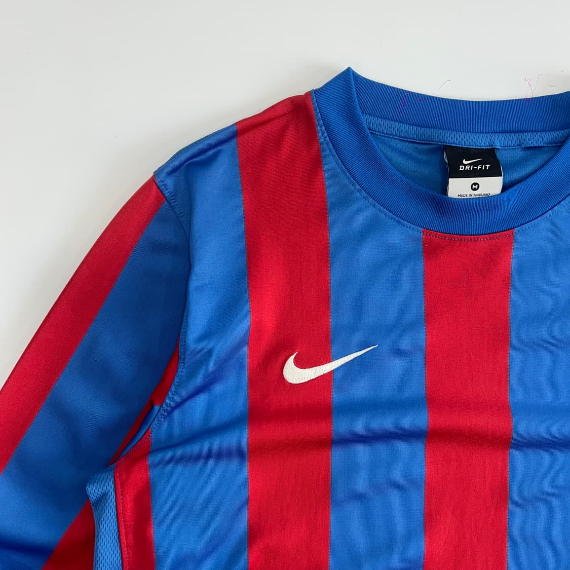 Nike 나이키 싸커 블루레드 배색 스트라이프 싸커져지 상품이미지4