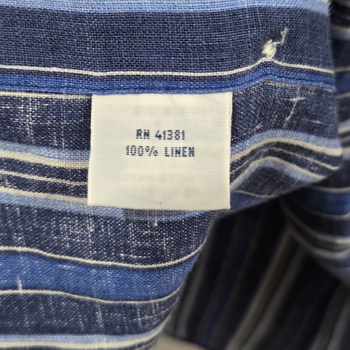 폴로랄프로렌 스트라이프 린넨 셔츠 M 상품이미지3