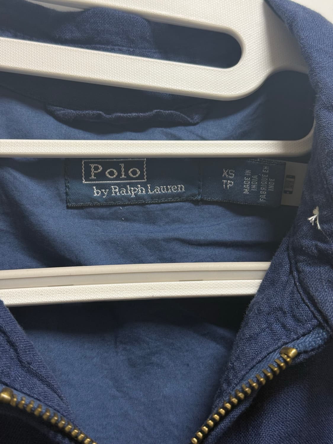 폴로 랄프로렌 여성 린넨 치노 자켓 네이비 상품이미지3