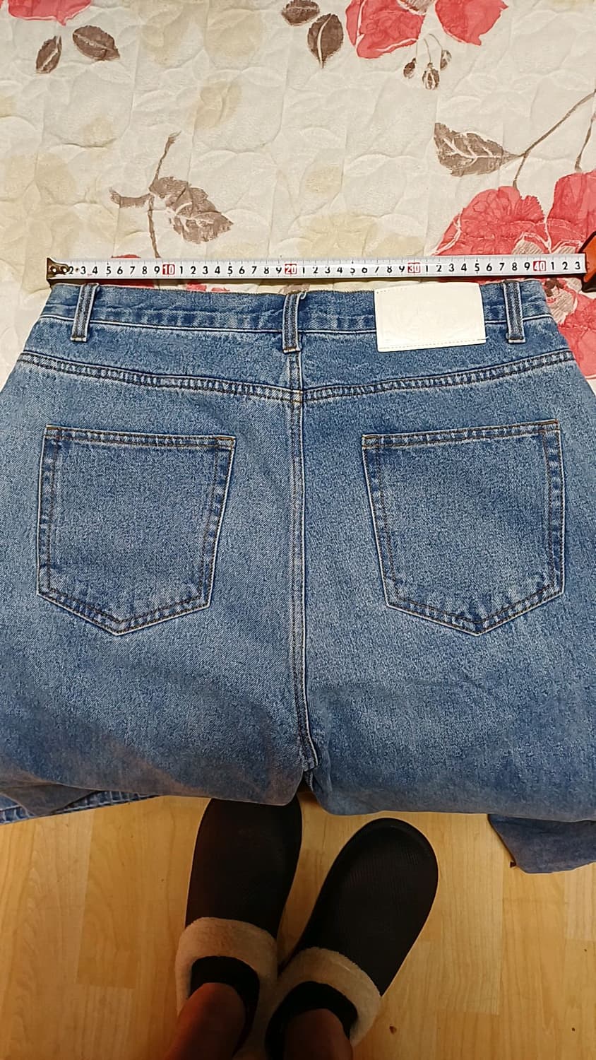 세인트페인 와이드청바지 31인치 기장107 상품이미지5