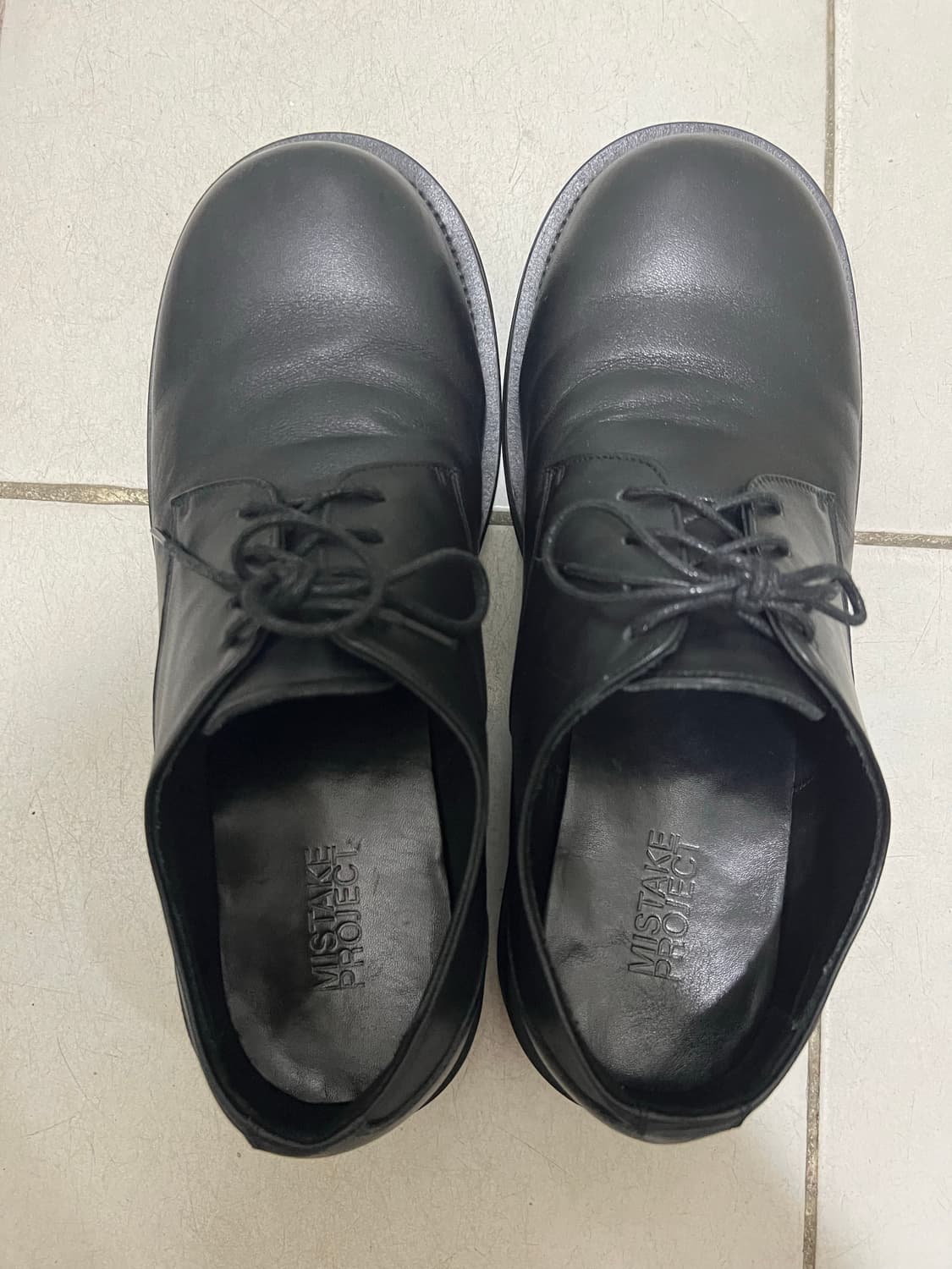 킨치 미스테이크 프로젝트 더비슈즈 상품이미지1