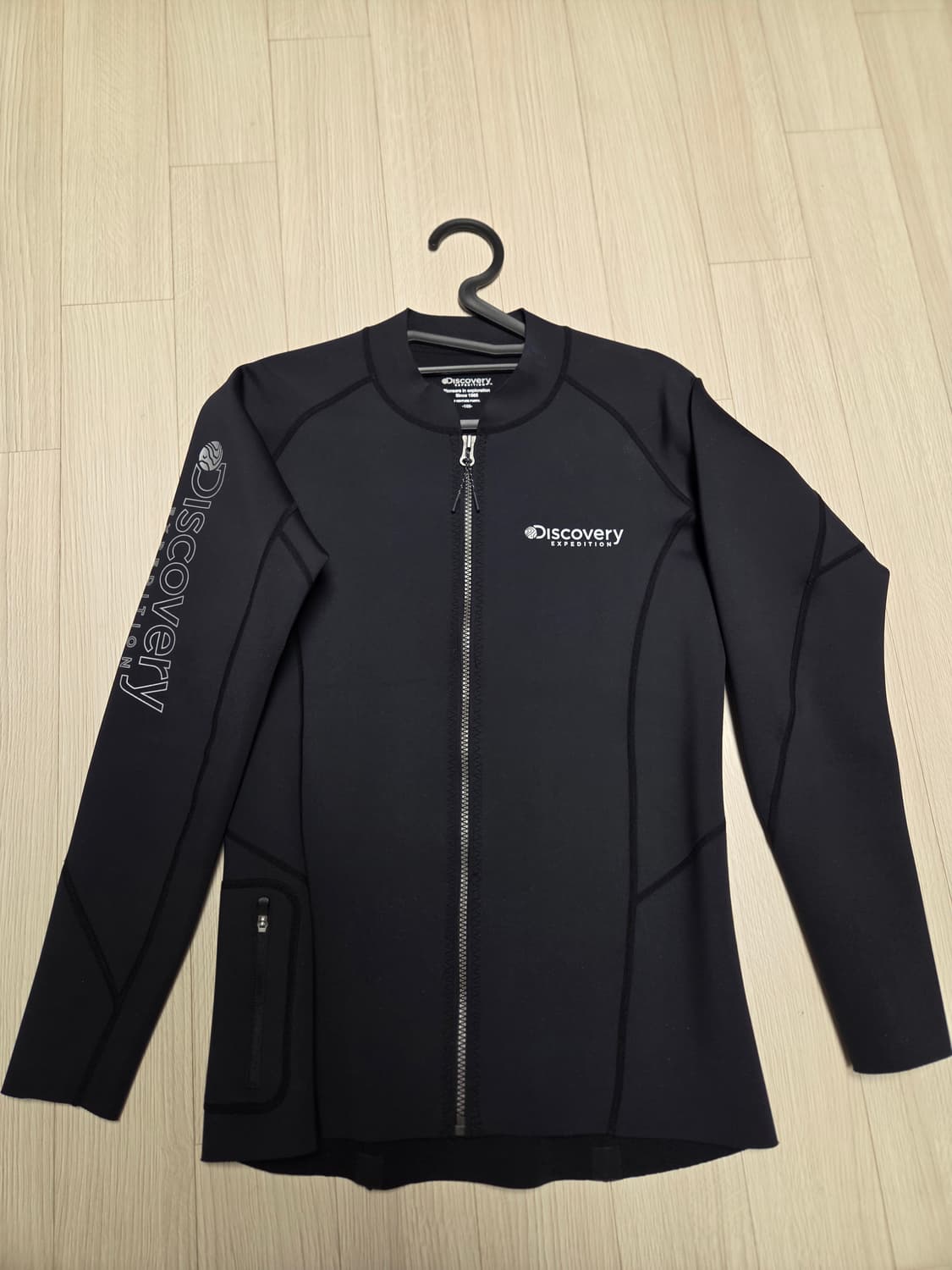 디스커버리 zip up 래쉬가드100 사이즈 상품이미지1