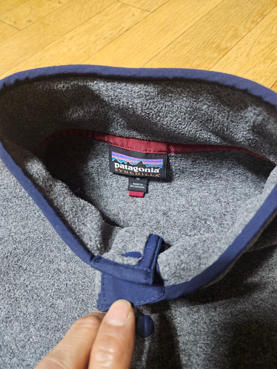 파타고니아 신칠라 니켈 민트급 컨디션 m 사이즈  상품이미지3