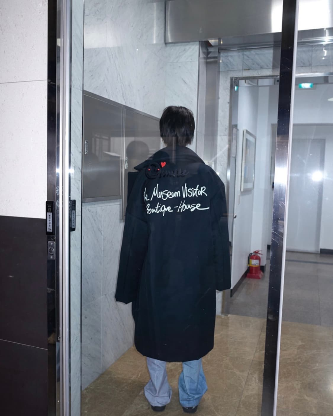 더뮤지엄비지터 패디드더블코트 s 상품이미지6