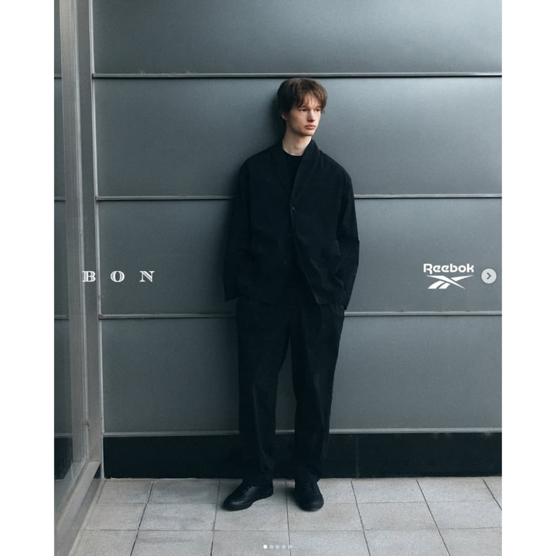 본 | 라이트 스트레치 셋업 | 블랙 | L 90 상품이미지8