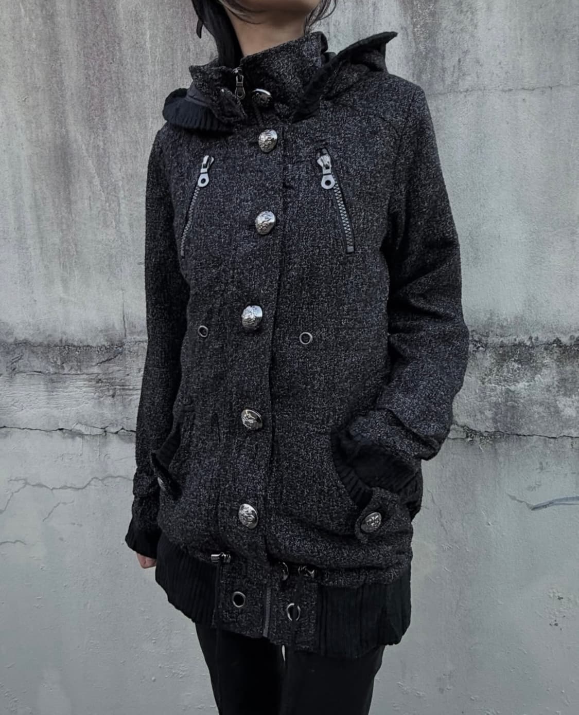 Buckle Detail Wool Jacket 상품이미지2