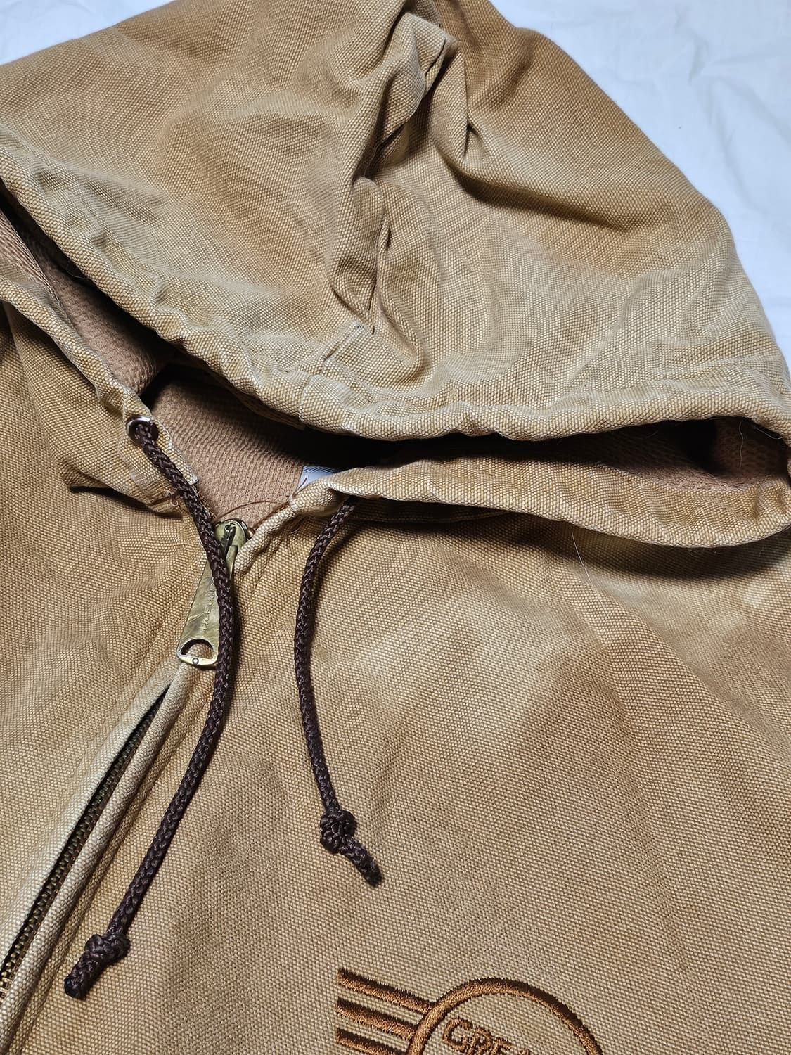 칼하트 j140 후드 자켓 된장색 L 상품이미지5