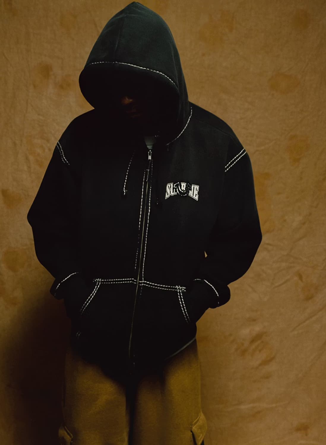 슈프림 트루릴리전 22FW 후드집업 블랙 상품이미지7