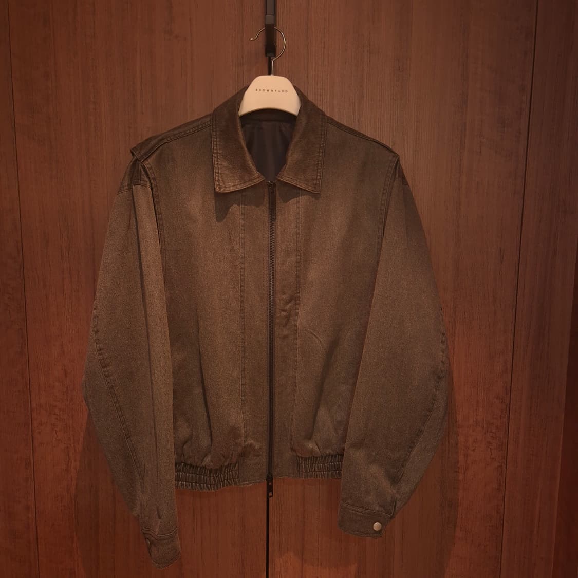 라퍼지스토어 버핑레더 오버핏 MA-1 자켓 상품이미지1