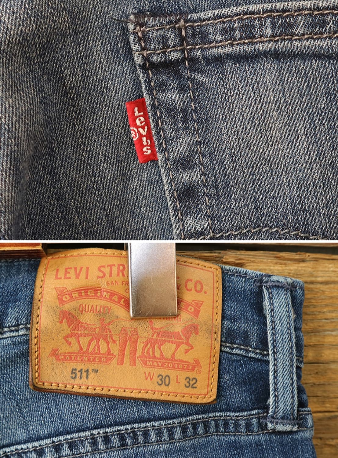 levis 리바이스 511 슬림핏 얇은 데님
29-30 상품이미지6