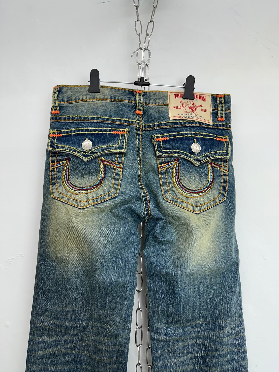 True Religion Joey Super T Rainbow Stitc 상품이미지5