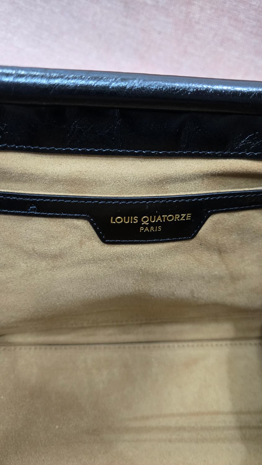 루이까또즈 미착용제품 블랙레더 숄더백 상품이미지7