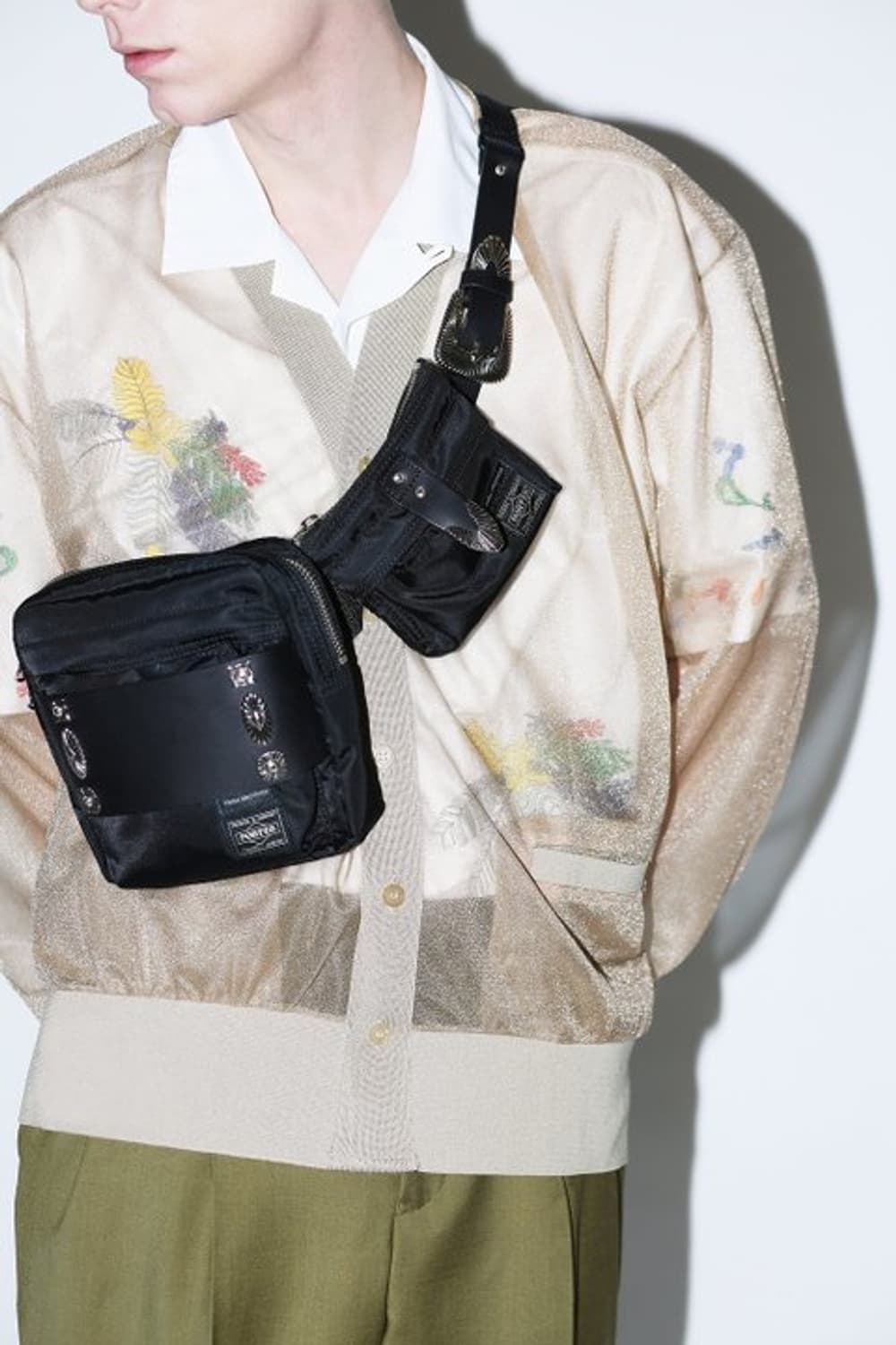 요시다포터 x 토가아키아브 벨트 백 3way 상품이미지1