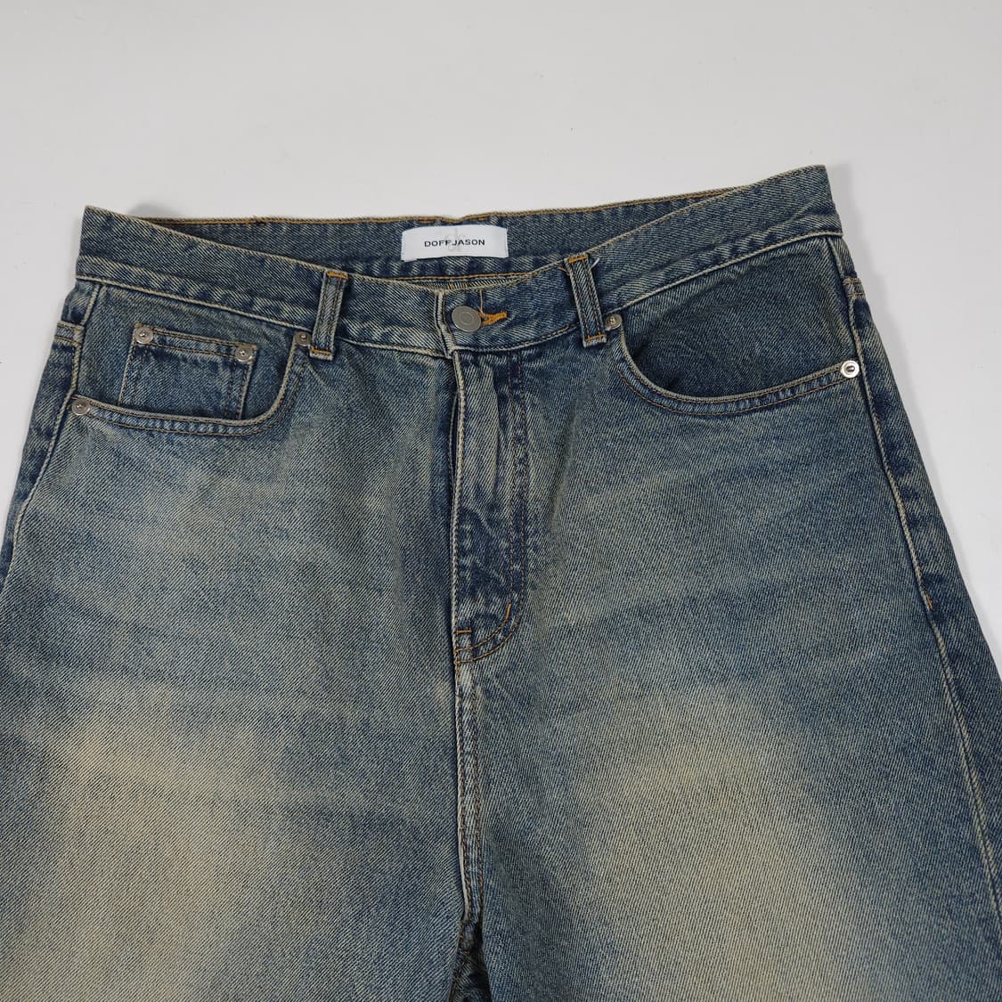 도프제이슨 와이드 데님팬츠  상품이미지2