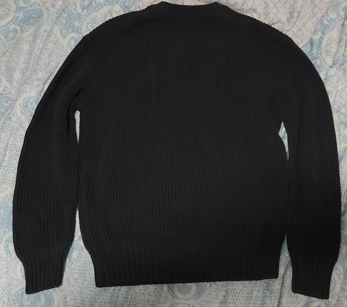 [M] 유니온블루 런드리 코튼 니트 차콜 상품이미지4