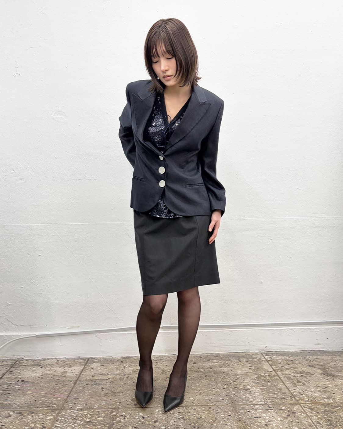 제니 버튼 블레이저 상품이미지5