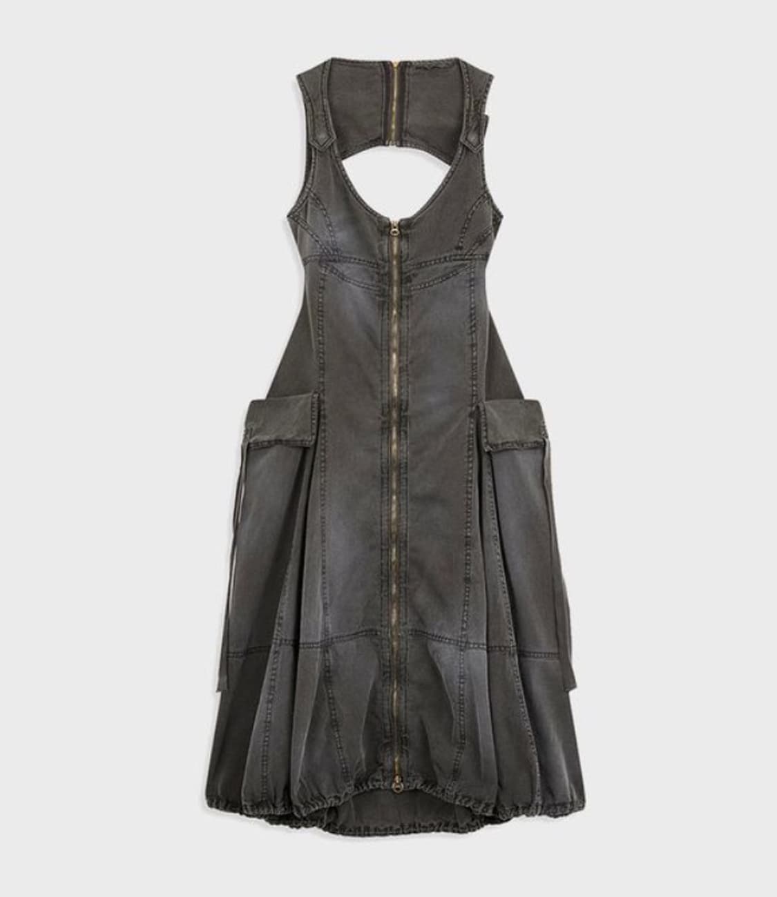 (택있는 새상품/정가298,000) 오픈와이와이 원피스 zip dress 상품이미지3