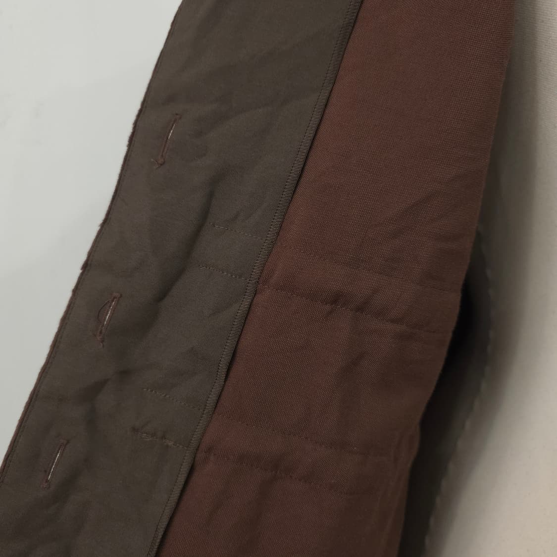 SUTJESO 브라운 큐프라 퍼 벨티드 셔츠 자켓 상품이미지8